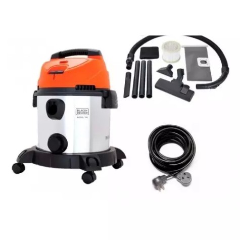 ASPIRADORA DE METAL 1600W 15LTS BLACK DECKER